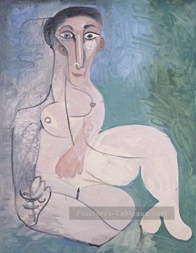  nude Peintre - Nude assis 1922 cubism Pablo Picasso